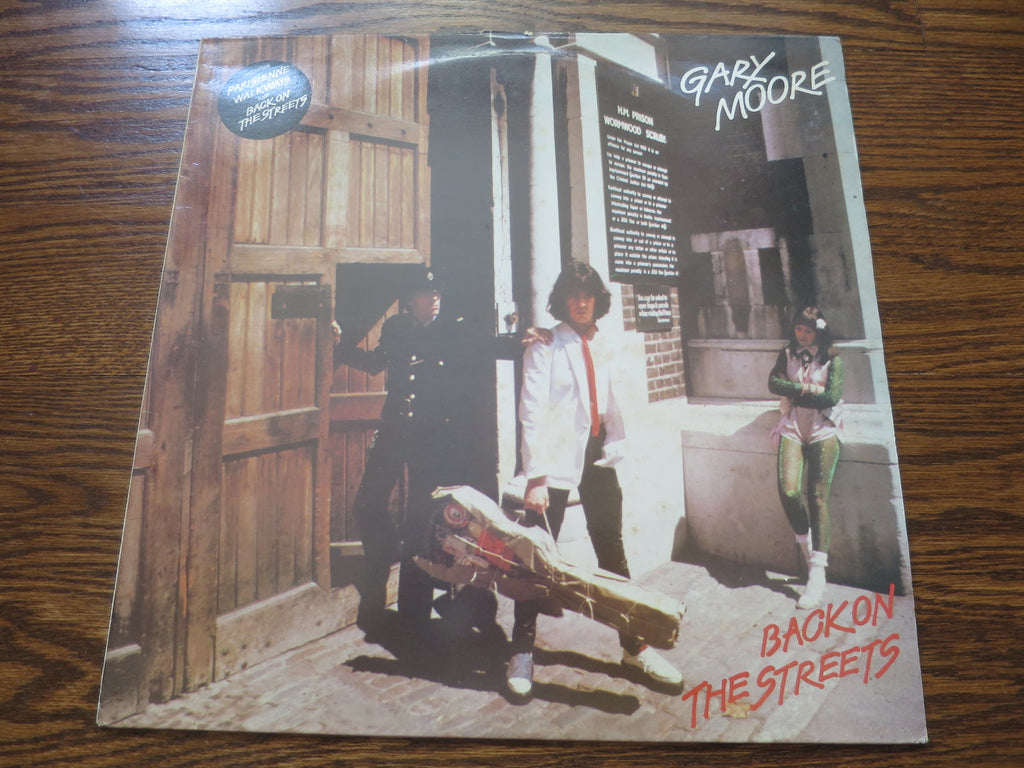 Gary Moore - Back On The Streets - LP UK Vinyl Album Record Cover