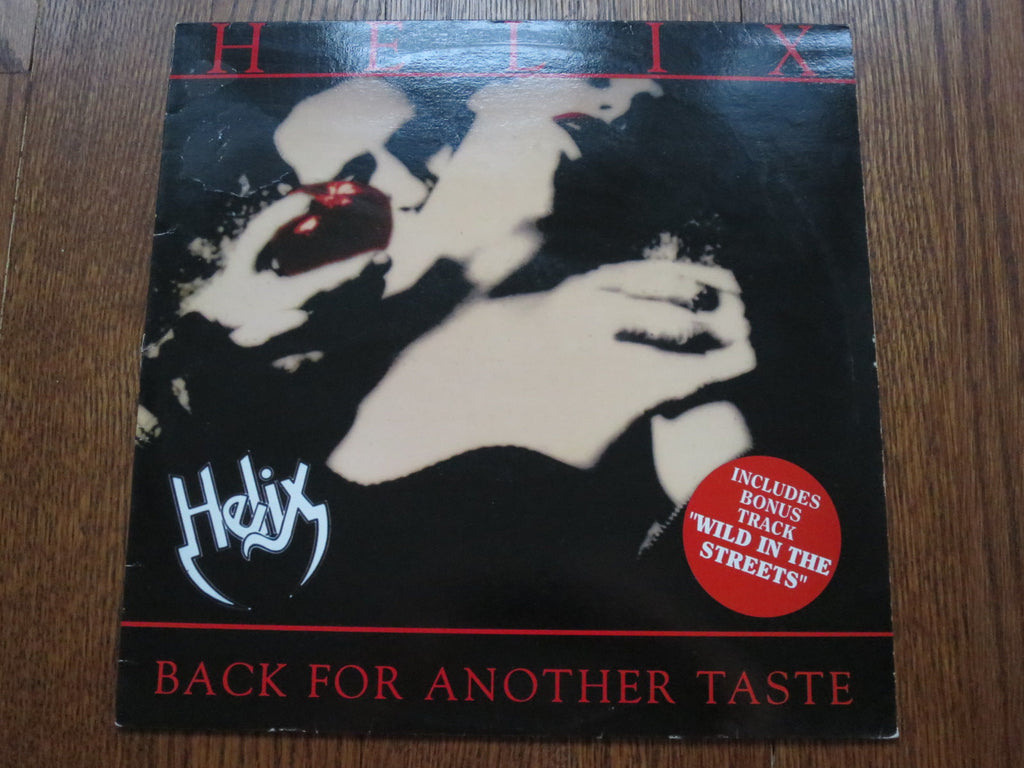 Helix - Back For Another Taste - LP UK Vinyl Album Record Cover