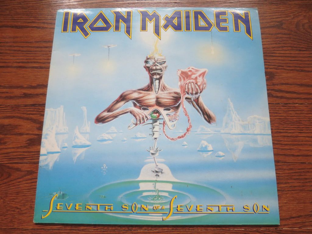 Iron Maiden - Seventh Son Of A Seventh Son - LP UK Vinyl Album Record Cover
