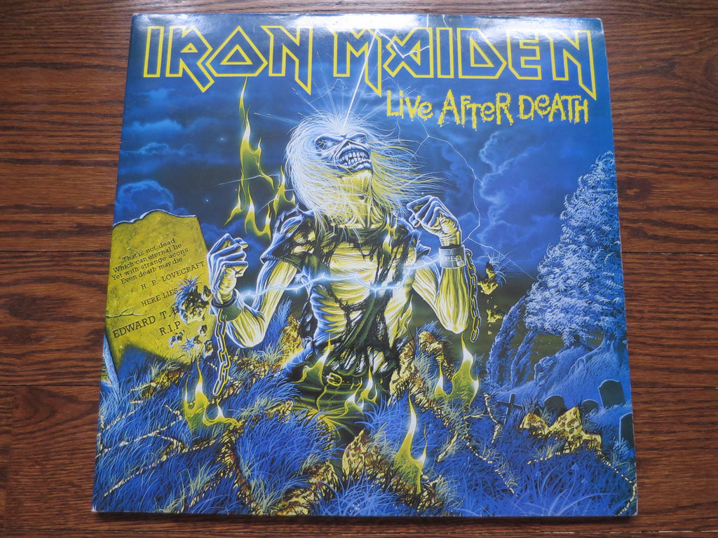 Iron Maiden - Live After Death 2two - LP UK Vinyl Album Record Cover
