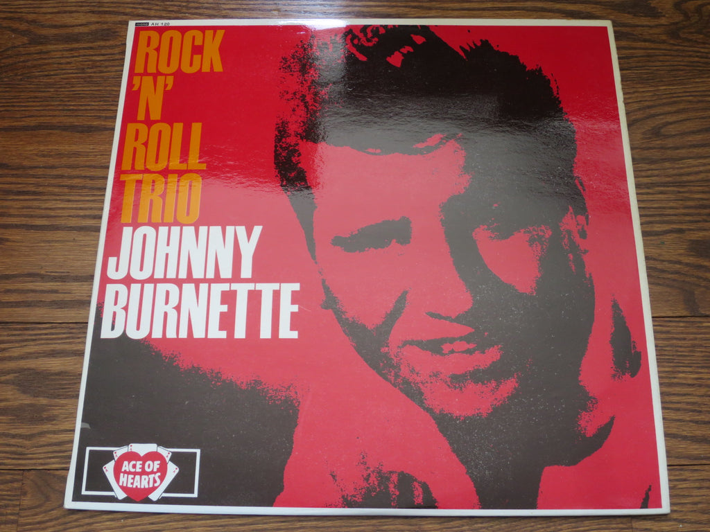 Johnny Burnette - Rock 'N' Roll Trio - LP UK Vinyl Album Record Cover