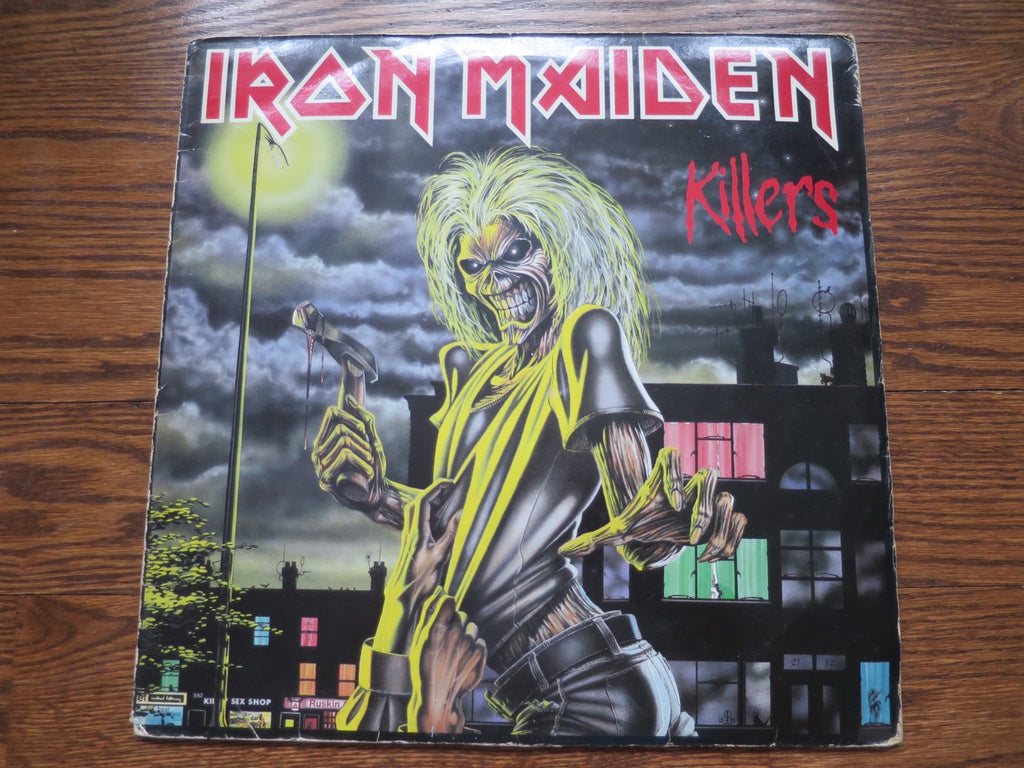 Iron Maiden - Killers - LP UK Vinyl Album Record Cover