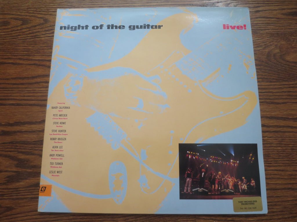 Various Artists - Night Of The Guitar Live! - LP UK Vinyl Album Record Cover