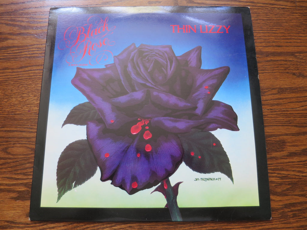 Thin Lizzy - Black Rose - LP UK Vinyl Album Record Cover