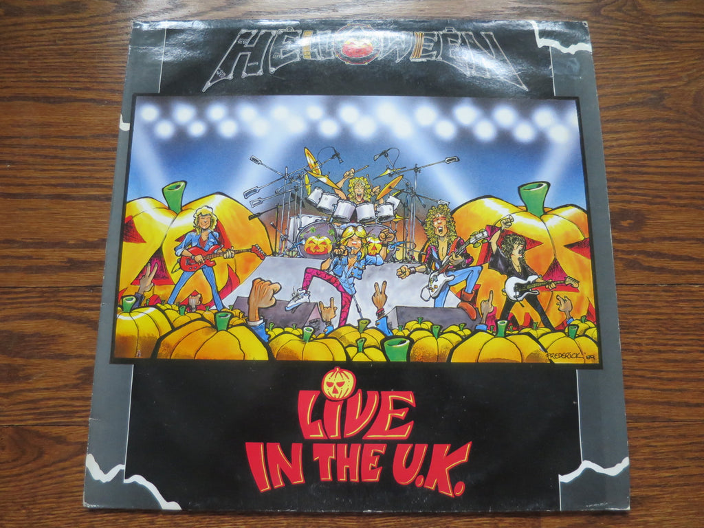 Helloween - Live In The UK - LP UK Vinyl Album Record Cover