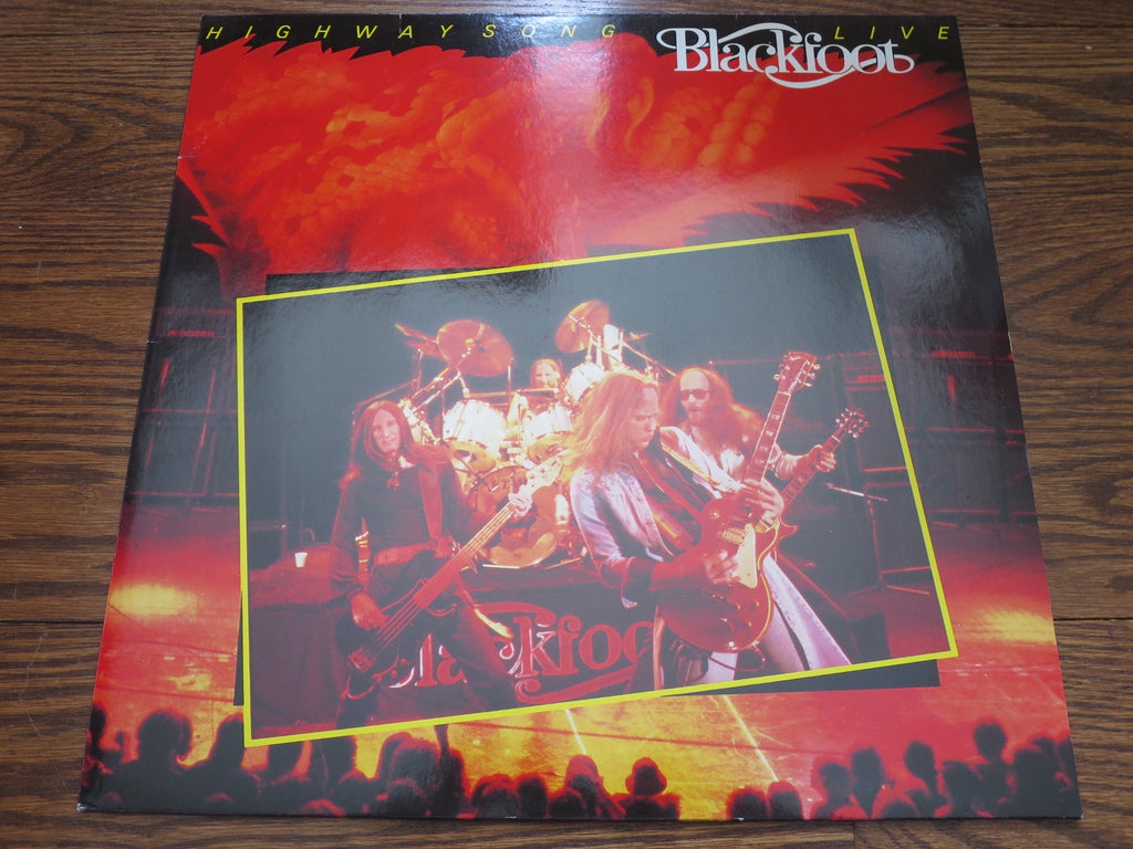 Blackfoot - Highway Song Live - LP UK Vinyl Album Record Cover