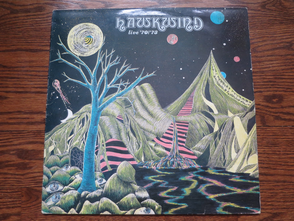 Hawkwind - Live '70/'73 - LP UK Vinyl Album Record Cover