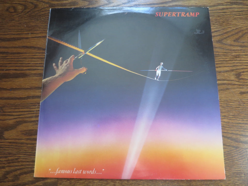 Supertramp - Famous Last Words - LP UK Vinyl Album Record Cover