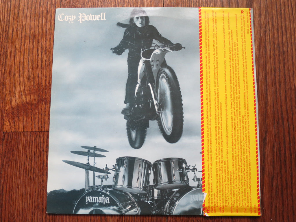 Cozy Powell - Over The Top (signed) - LP UK Vinyl Album Record Cover