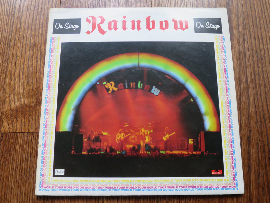 Rainbow - On Stage - LP UK Vinyl Album Record Cover