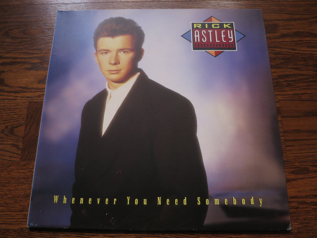 Rick Astley - Whenever You Need Somebody - LP UK Vinyl Album Record Cover