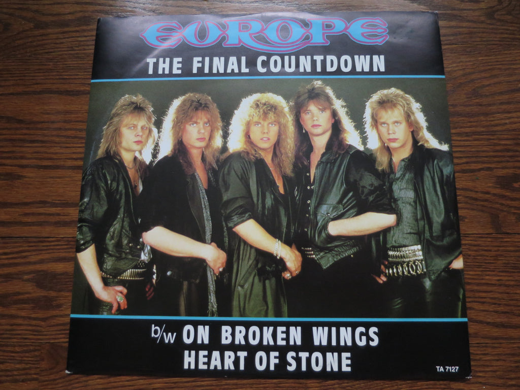 Europe - The Final Countdown 12" - LP UK Vinyl Album Record Cover