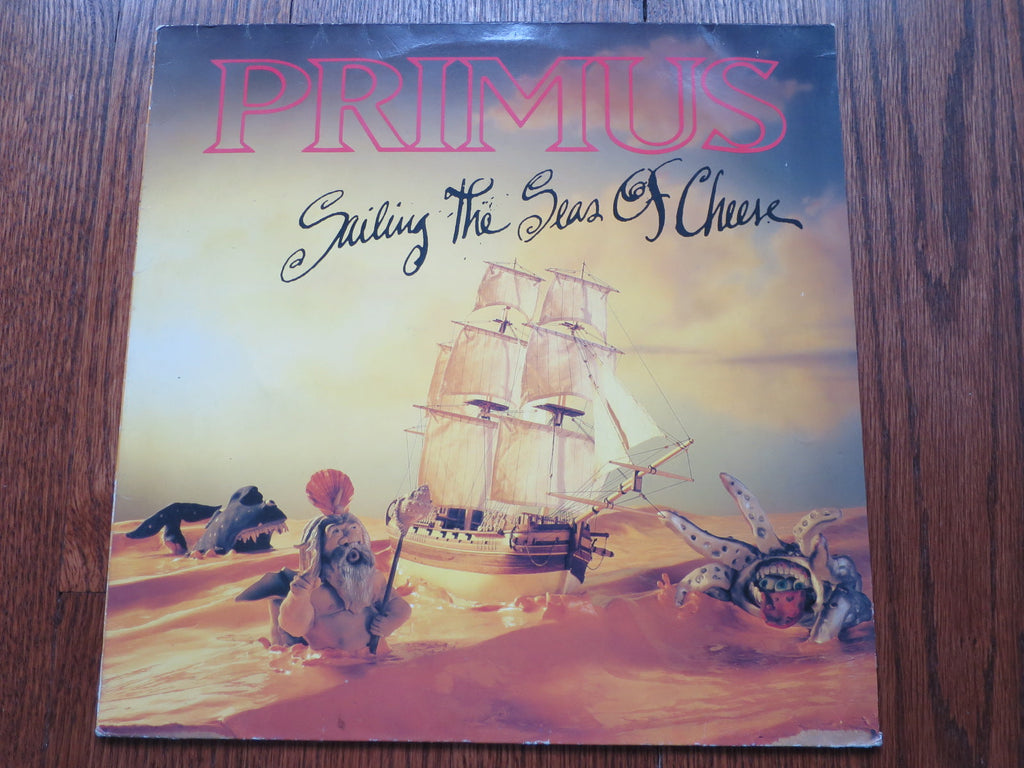 Primus - Sailing The Seas Of Cheese - LP UK Vinyl Album Record Cover