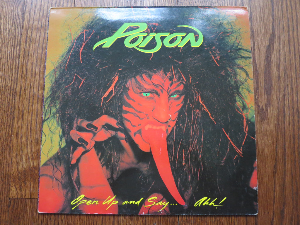 Poison - Open Up And Say…Ahh! 2two - LP UK Vinyl Album Record Cover