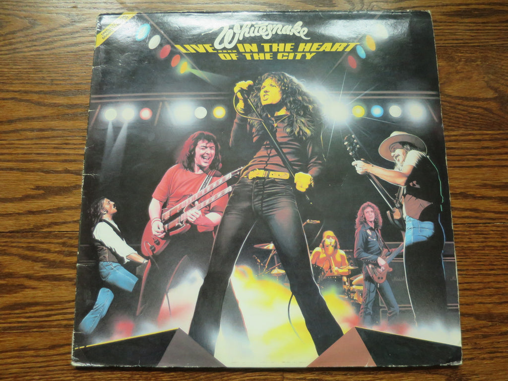 Whitesnake - Live In The Heart Of The City 2two - LP UK Vinyl Album Record Cover