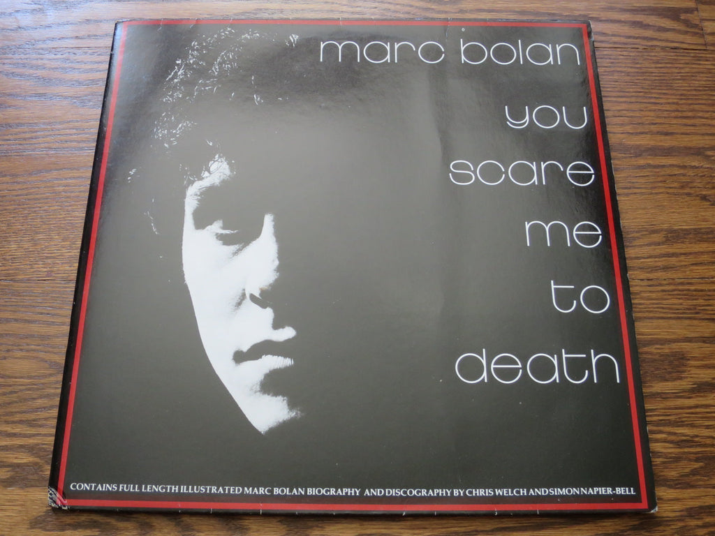 Marc Bolan - You Scare Me To Death - LP UK Vinyl Album Record Cover