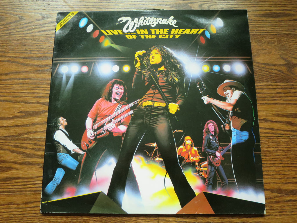 Whitesnake - Live In The Heart Of The City - LP UK Vinyl Album Record Cover