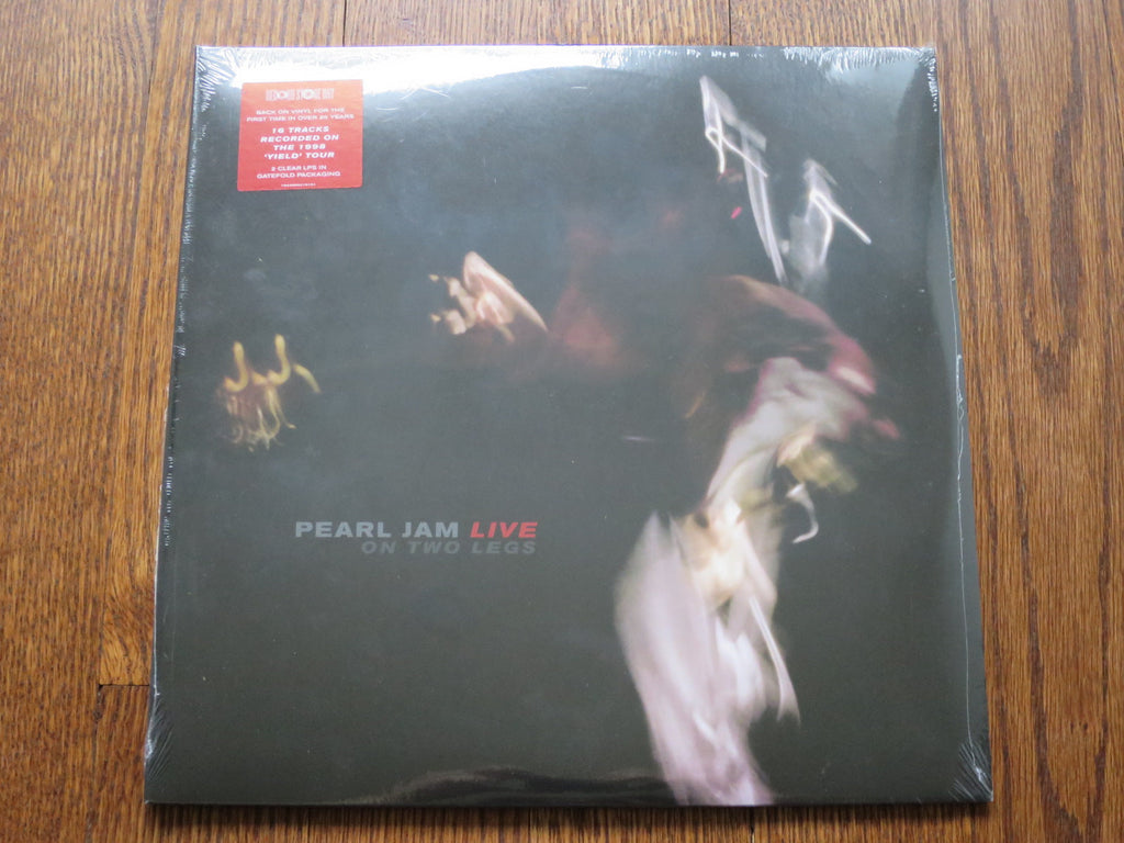 Pearl Jam - Live On Two Legs - LP UK Vinyl Album Record Cover