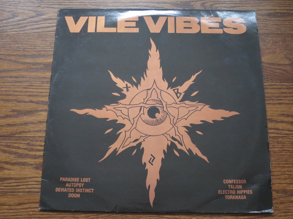 Various Artists - Vile Vibes - LP UK Vinyl Album Record Cover