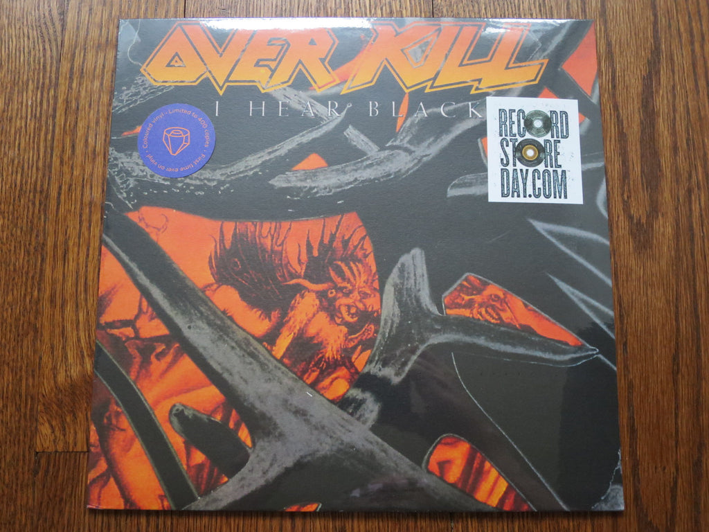 Overkill - I Hear Black - LP UK Vinyl Album Record Cover
