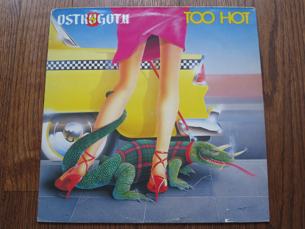 Ostrogoth - Too Hot - LP UK Vinyl Album Record Cover