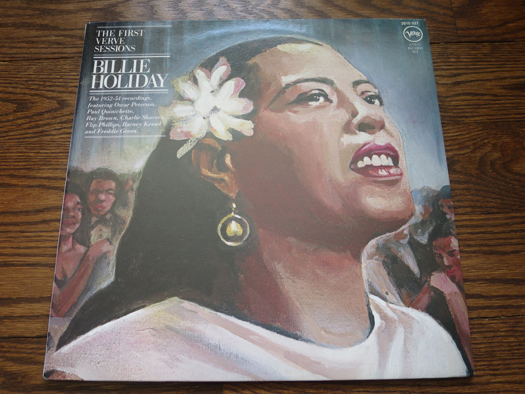 Billie Holiday - The First Verve Sessions - LP UK Vinyl Album Record Cover