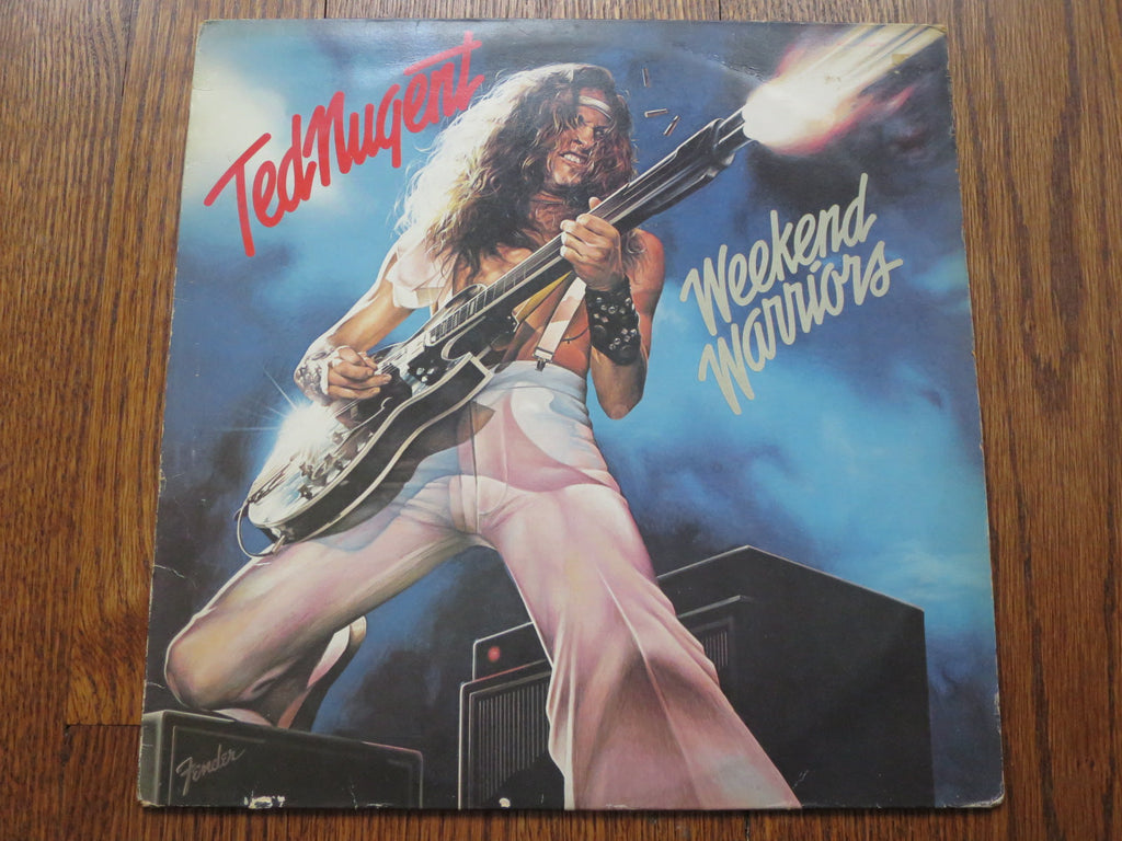 Ted Nugent - Weekend Warriors - LP UK Vinyl Album Record Cover