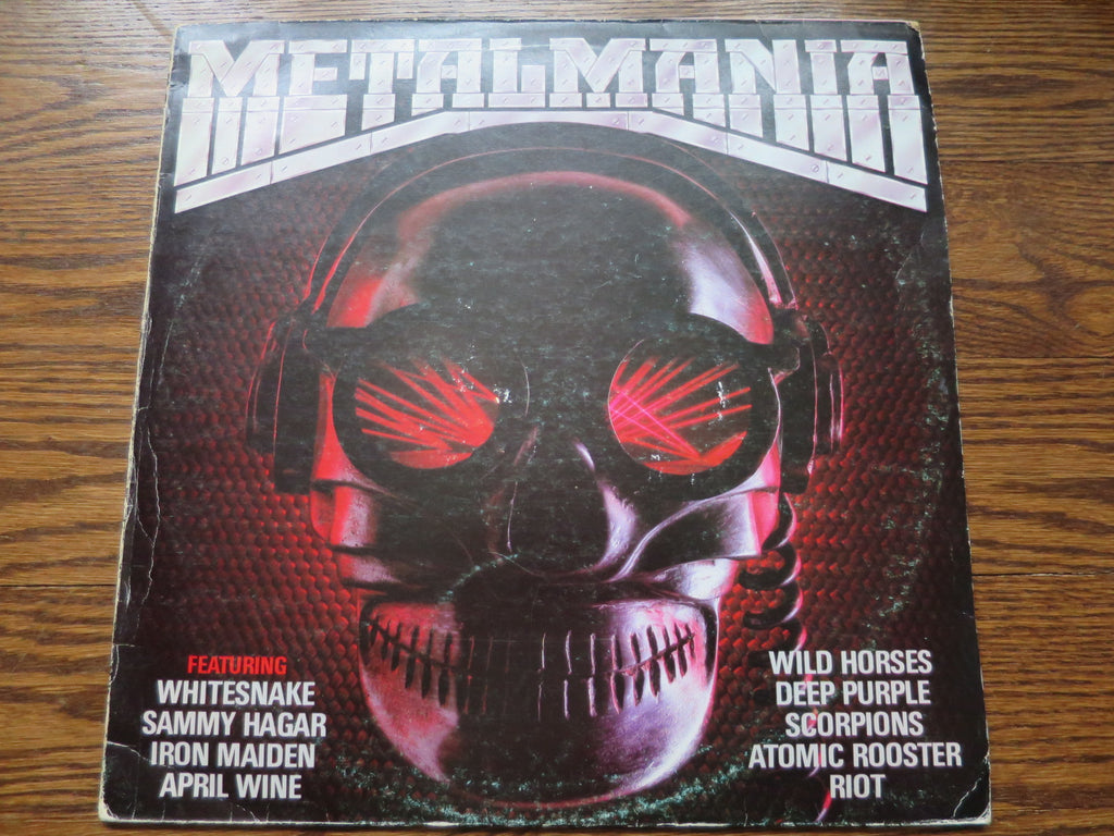 Various Artists - Metalmania - LP UK Vinyl Album Record Cover