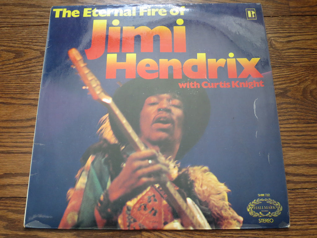 Jim Hendrix - The Eternal Fire Of Jimi Hendrix with Curtis Knight - LP UK Vinyl Album Record Cover