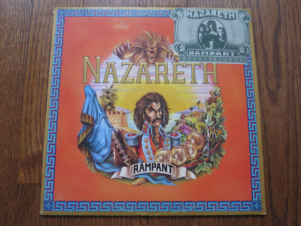 Nazareth - Rampant - LP UK Vinyl Album Record Cover