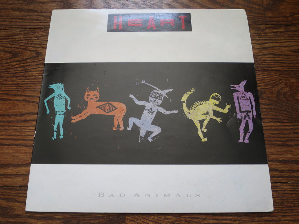 Heart - Bad Animals 3three - LP UK Vinyl Album Record Cover