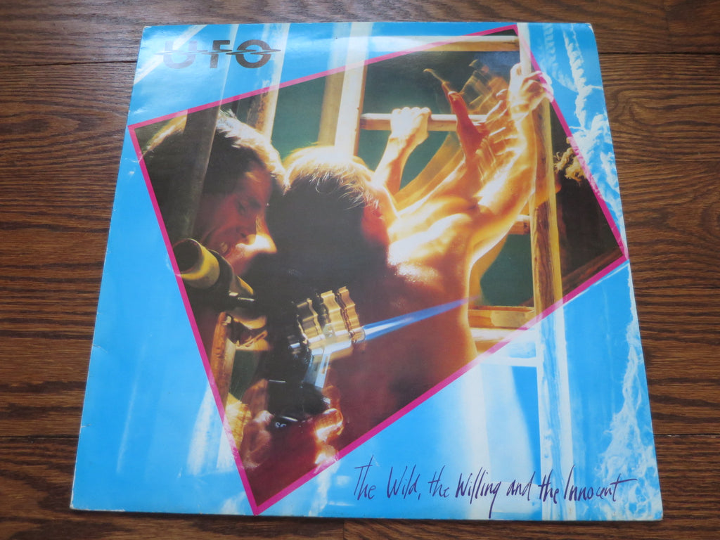 UFO - The Wild, The Wiling and The Innocent 3three - LP UK Vinyl Album Record Cover