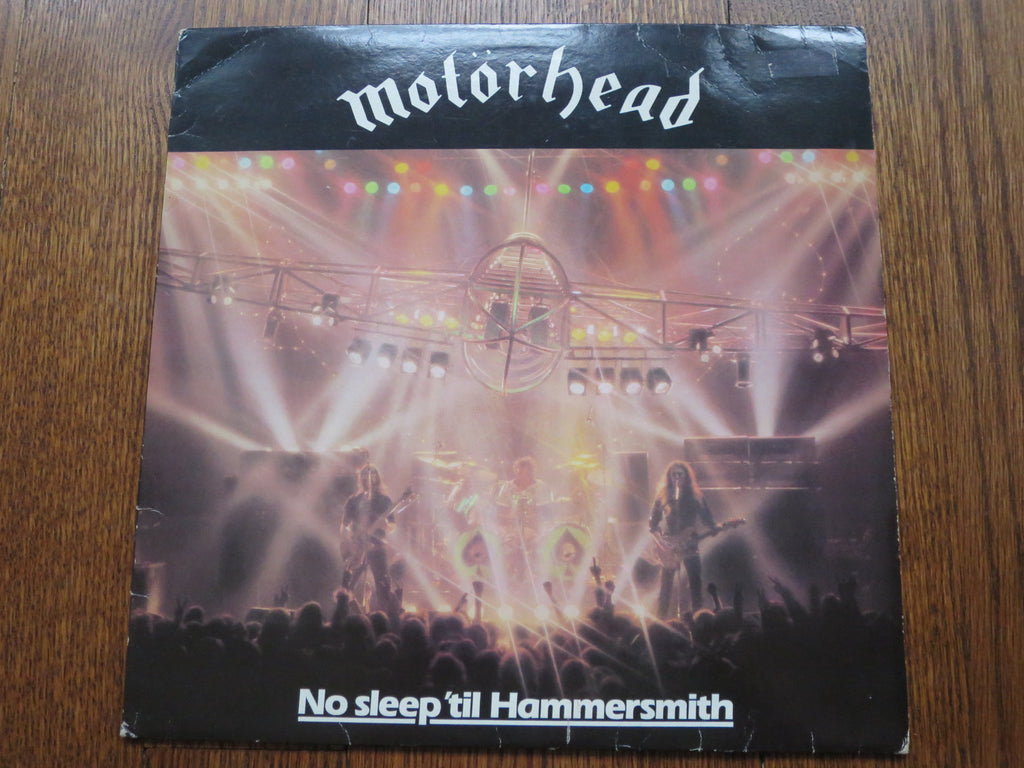 Motorhead - No Sleep 'Til Hammersmith - LP UK Vinyl Album Record Cover