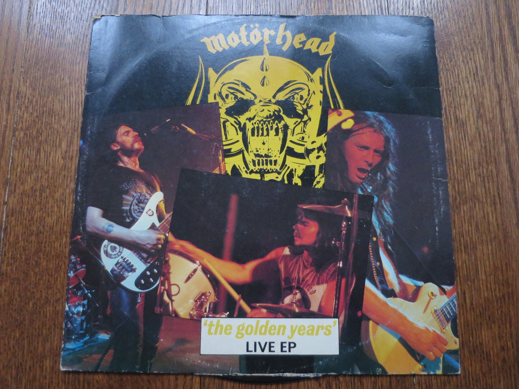 Motorhead - The Golden Years Live EP - LP UK Vinyl Album Record Cover