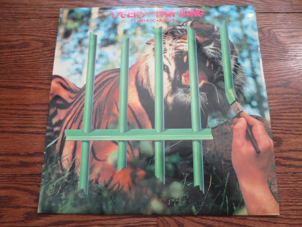 Tygers Of Pan Tang - The Cage - LP UK Vinyl Album Record Cover