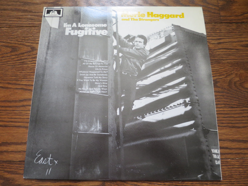 Merle Haggard - I'm A Lonesome Fugitive - LP UK Vinyl Album Record Cover