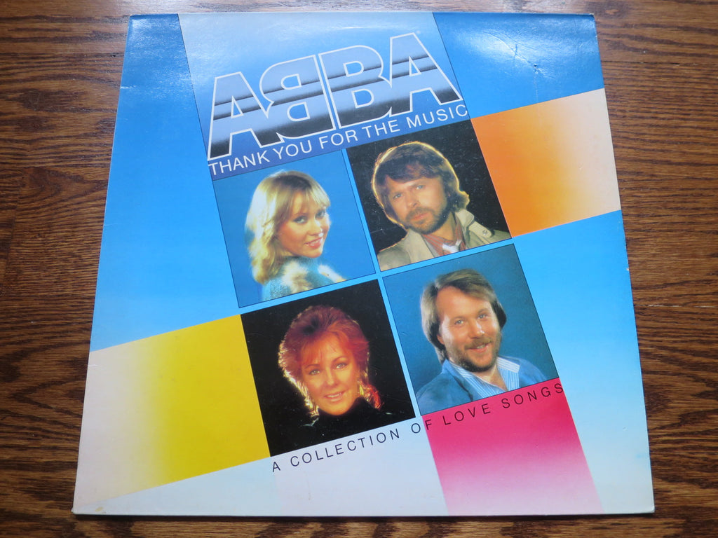 Abba - Thank You For The Music - A Collection of Love Songs - LP UK Vinyl Album Record Cover