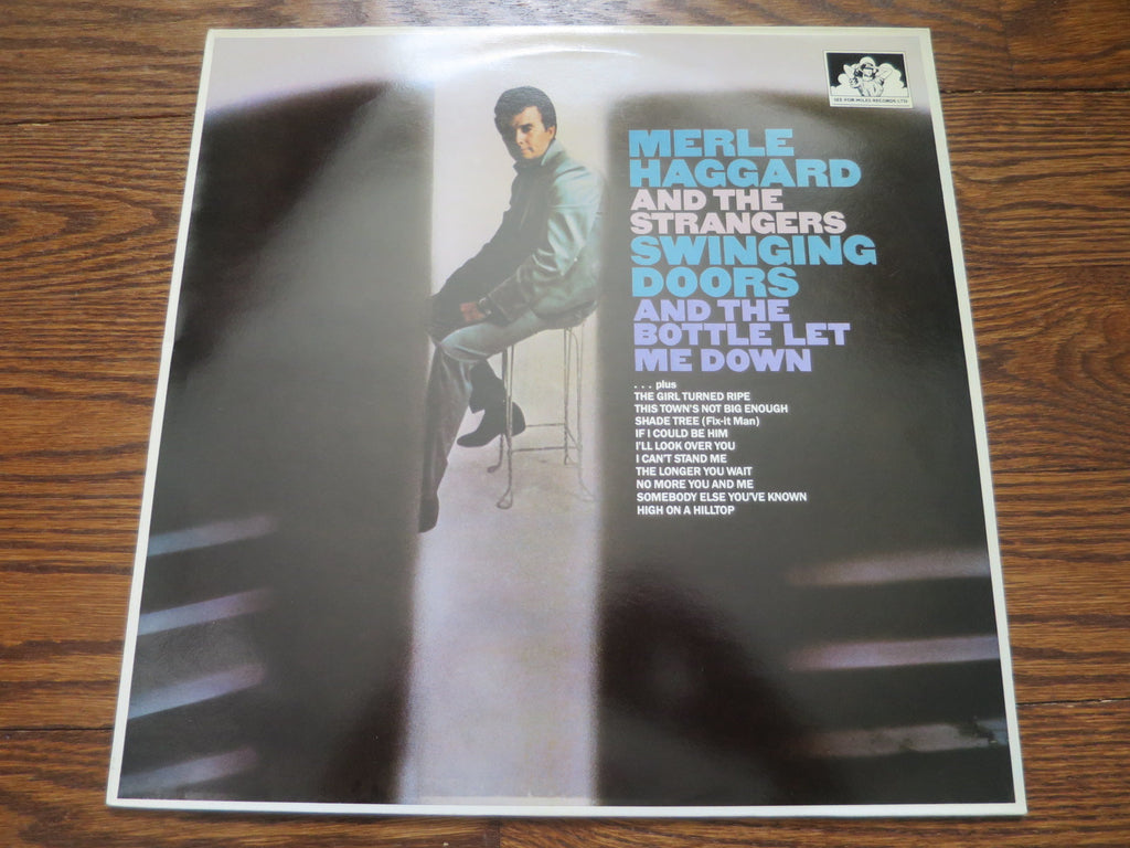Merle Haggard - Swinging Doors and The Bottom Let Me Down - LP UK Vinyl Album Record Cover