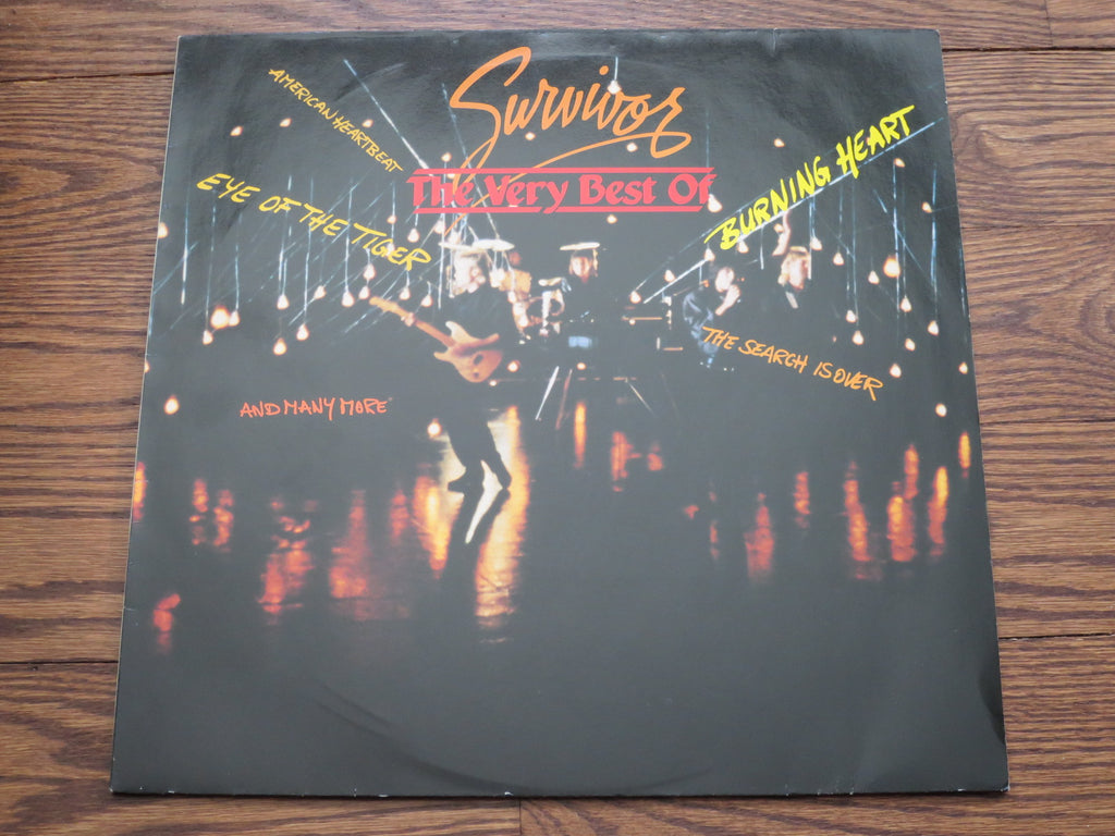 Survivor - The Very Best Of - LP UK Vinyl Album Record Cover