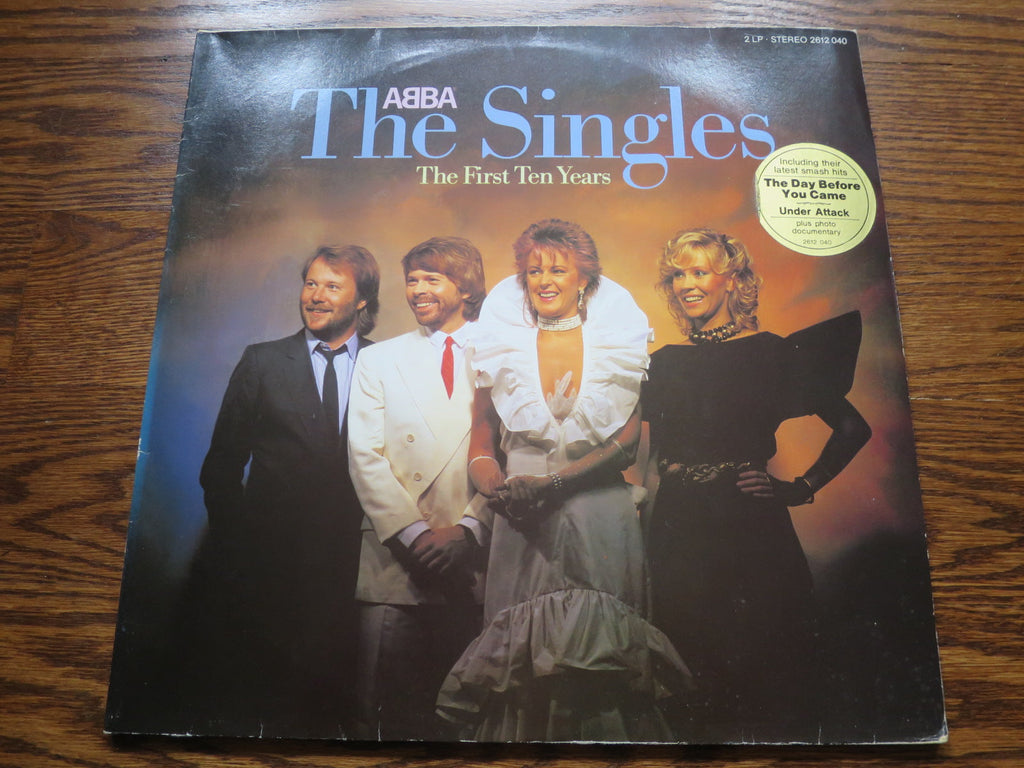 Abba - The Singles - The First Ten Years - LP UK Vinyl Album Record Cover