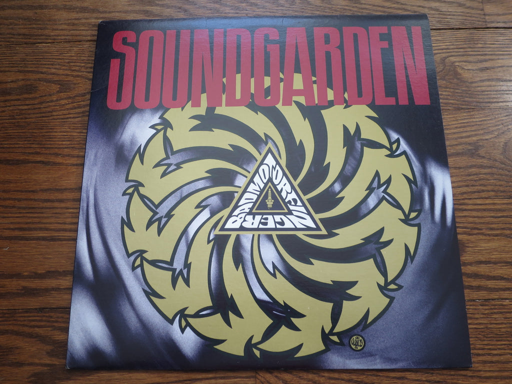 Soundgarden - Badmotorfinger (yellow vinyl) - LP UK Vinyl Album Record Cover