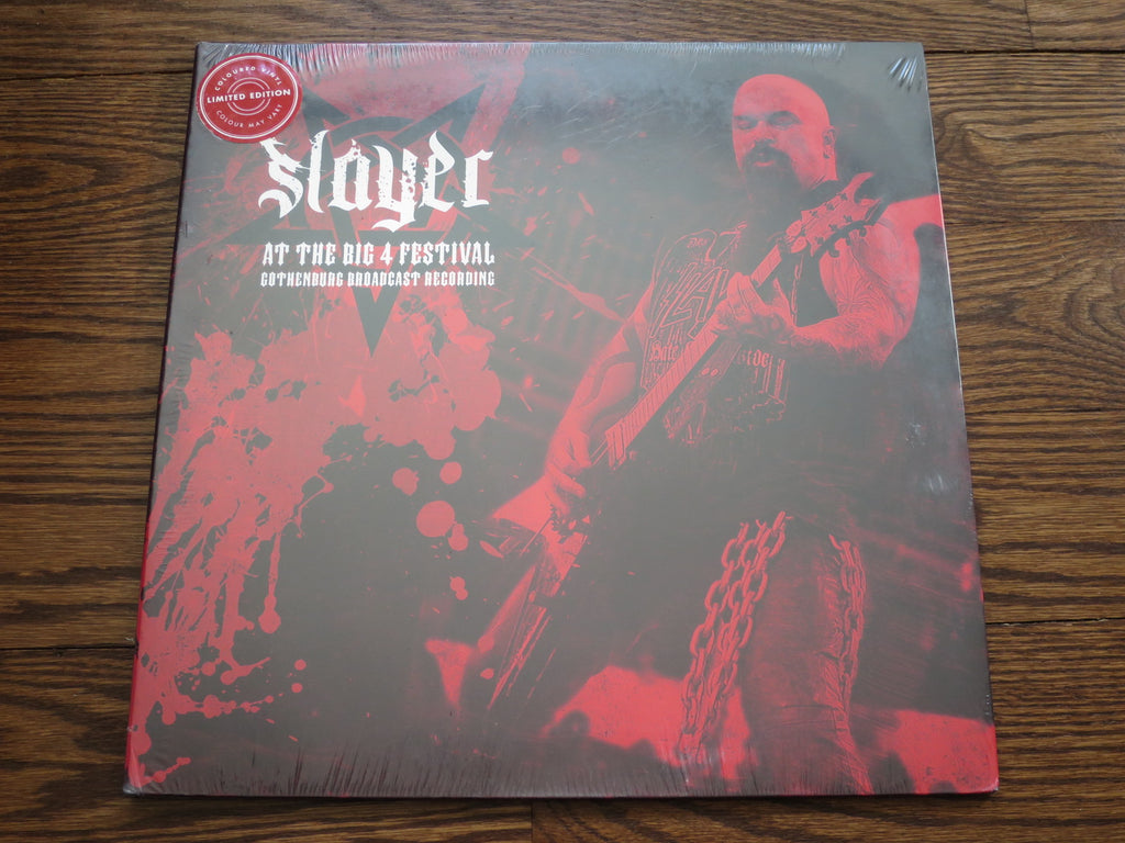 Slayer - At The Big 4 Festival - LP UK Vinyl Album Record Cover