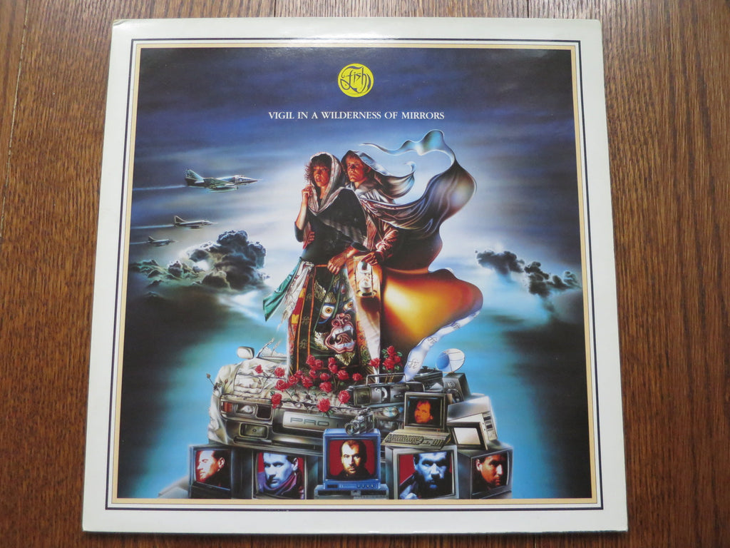 Fish - Vigil In A Wilderness Of Mirrors - LP UK Vinyl Album Record Cover