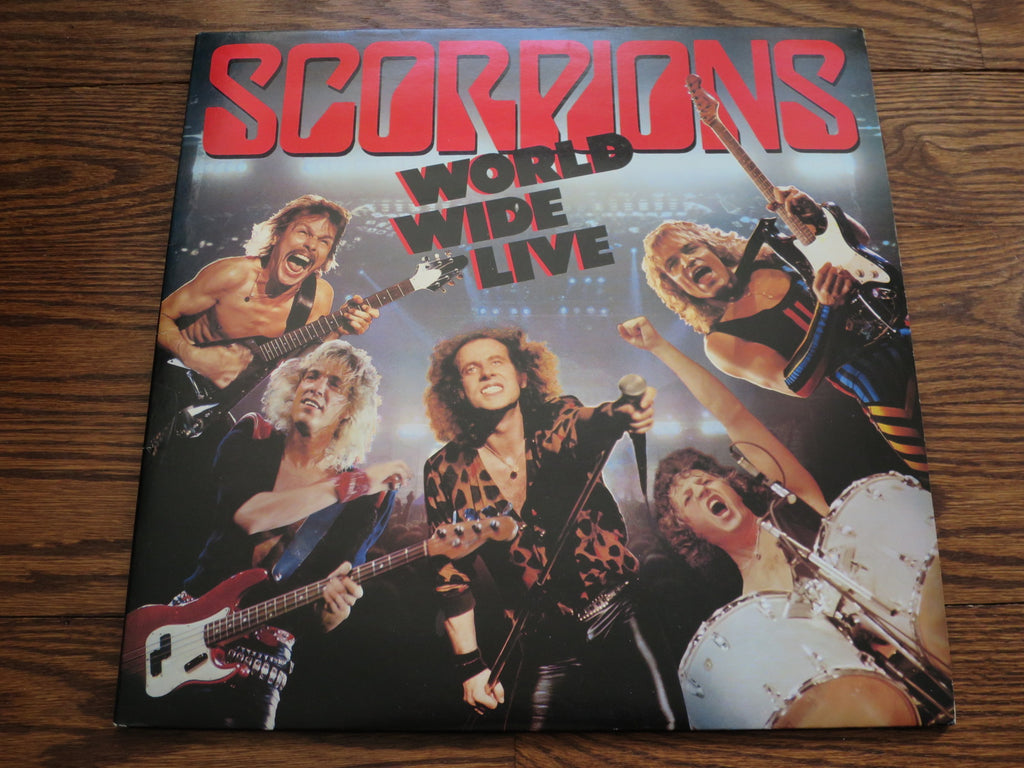 Scorpions - World Wide Live - LP UK Vinyl Album Record Cover