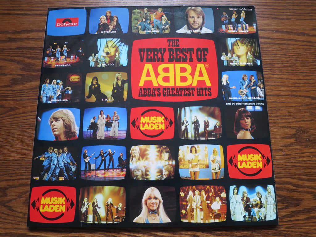 Abba - The Very Best of Abba - LP UK Vinyl Album Record Cover