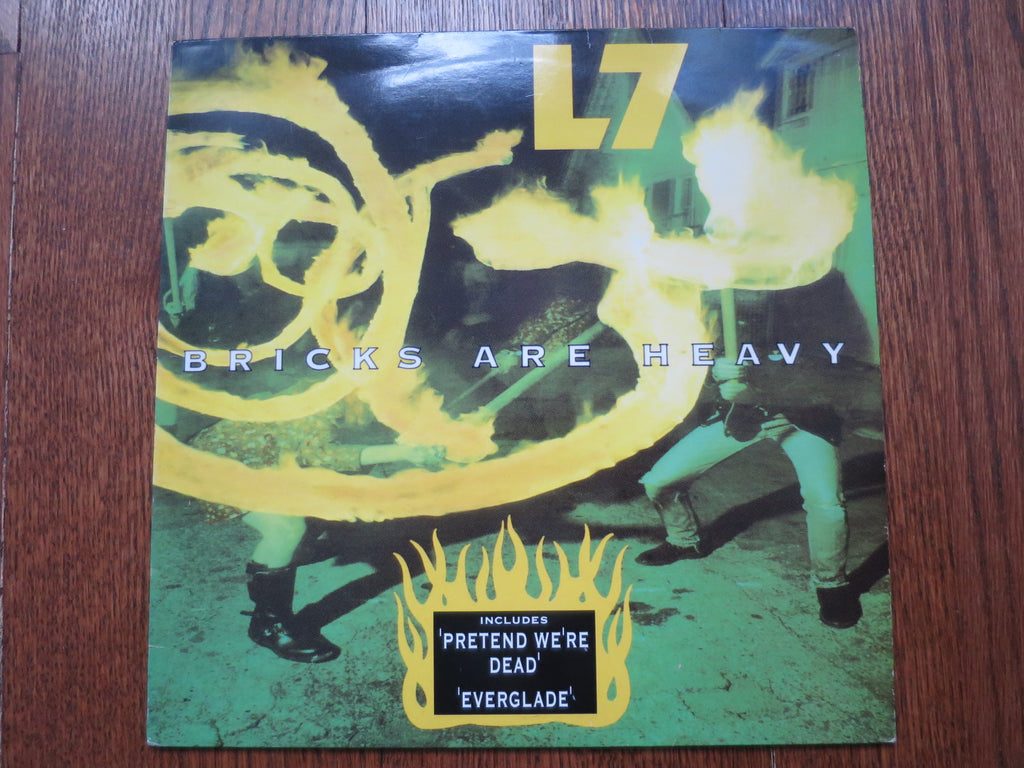 L7 - Bricks Are Heavy - LP UK Vinyl Album Record Cover