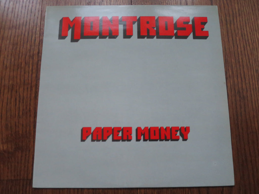 Montrose - Paper Money - LP UK Vinyl Album Record Cover