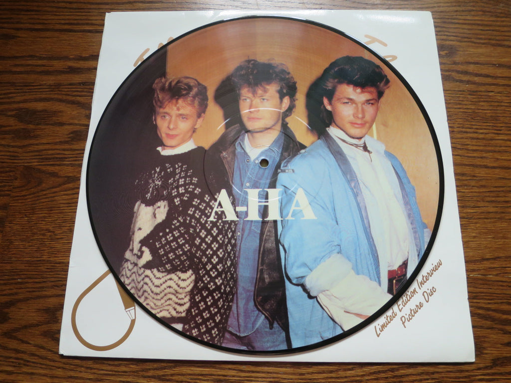 a-ha - Interview picture disc - LP UK Vinyl Album Record Cover