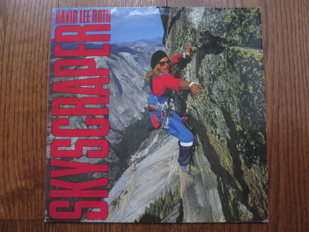 David Lee Roth - Skyscraper 3three - LP UK Vinyl Album Record Cover