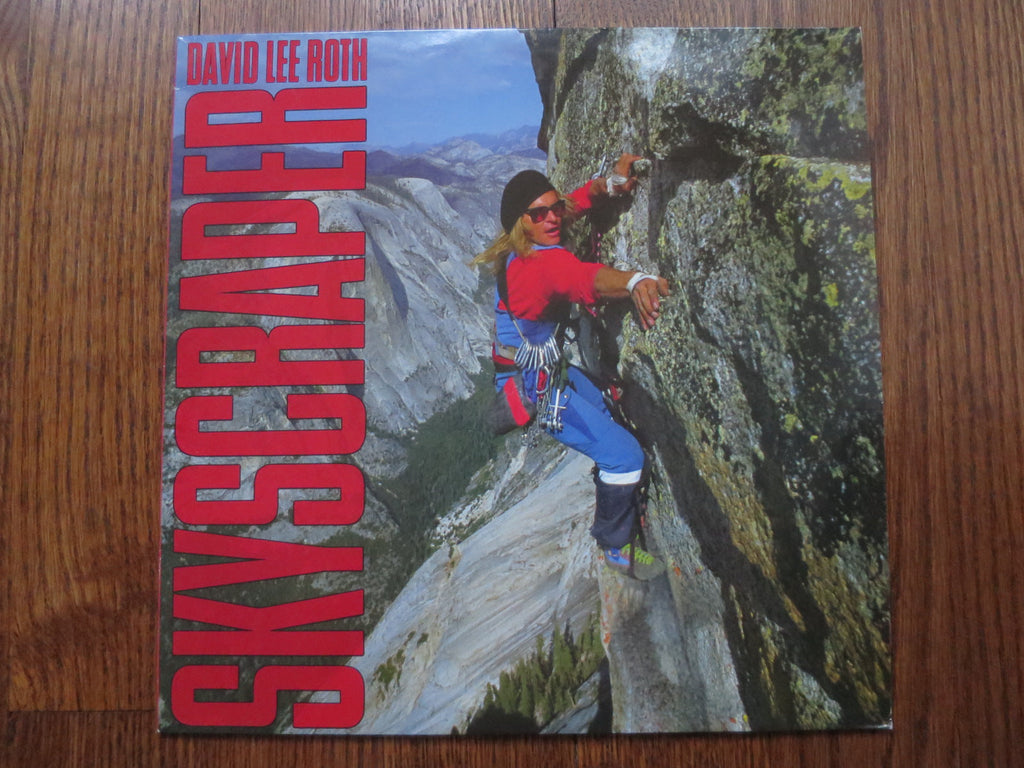 David Lee Roth - Skyscraper - LP UK Vinyl Album Record Cover